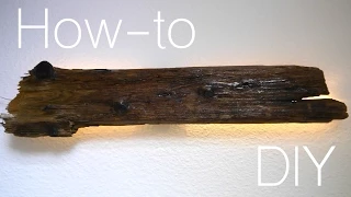 DIY Treibholz Lampe Anleitung ★MrHandwerk ★