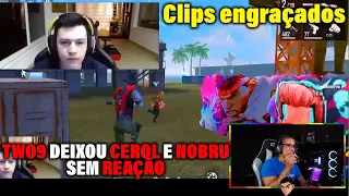 HUDSON AMORIM REAGINDO TWO9 DEIXOU CEROL SEM REAÇÃO COM TROLAGEM - Clips engraçados