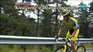 Ataque de Alberto Contador - Valdelinares - Vuelta España 2014