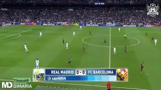 مبارة ريال مدريد و برشلونة ||تعليق حفيظ الدراجي||2014||