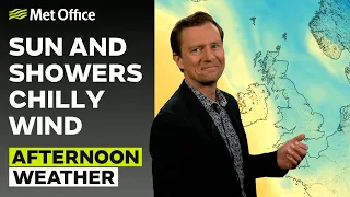 17/04/24 – Sunny spells and showers – Afternoon Weather Forecast UK – Met Office Weather