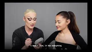 “wingin’ it” with ariana grande and gottmik | r.e.m. beauty