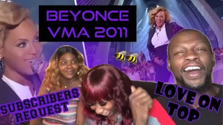 FLASHBACK FRIDAY 🐝🐝 | BEYONCÉ - LOVE ON TOP ( MTV VMA 2011) | SUBSCRIBERS REQUEST | REACTION