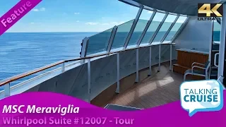 MSC Meraviglia - Tour of Whirlpool Suite #12007