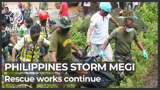 Philippines Storm Megi: Rescue workers continue search for survivors