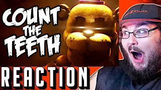 Five Nights At Freddy's [FNaF] Song "Count the Teeth"- NateWantsToBattle & 2 FNAF COLLAB REACTION!!!