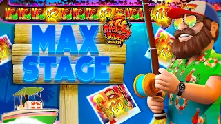 5 SCATTER BONUS LED TO MAX SPINS ON BIGGER BASS BONANZA!