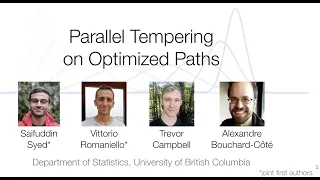 Parallel Tempering on Optimized Paths - Dr Trevor Campbell