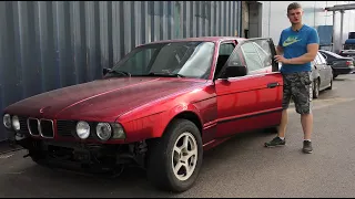 BMW E34 Уплотнители проема, молдинг лобового стекла, лайфхак