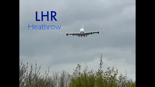 *Crosswind Landings Compilation* RW09L London Heathrow Incl. 5x A380s, B747s, Qatar35K..more