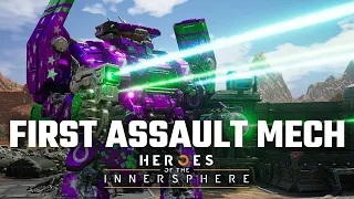 First Assault Mech - Mechwarrior 5: Mercenaries DLC Heroes of the Inner Sphere Playthrough 15