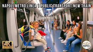 Naples Public Transport | New Metro Linea 1 | 4K UHD #napoli2023 #transport #metro