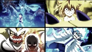 Valt VS Shu VS Free VS Lui (Beyblade Burst God/Evolution)