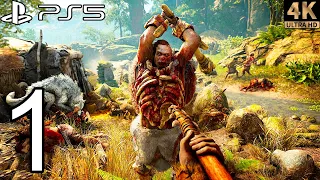 FAR CRY PRIMAL PS5 Gameplay Walkthrough Part 1 FULL GAME 4K 60FPS - No Commentary