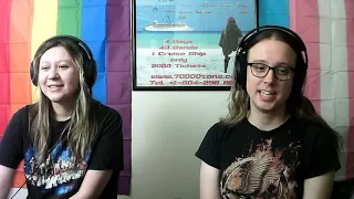 Therion- "Fight Fire with Fire" Reaction (Metallica Cover) // Amber and Charisse React