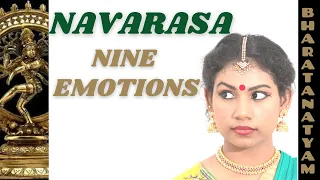 Navarasa | Nine Emotions in Bharatanatyam