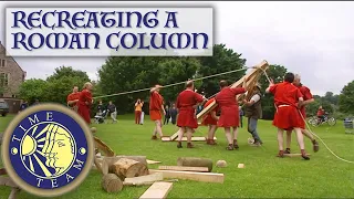 Recreating A Roman Column And Crane Using Ancient Tools | Time Team