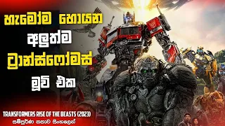 මෘගයාගේ නැගීසිටීම 😱 | Transformers Rise Of The Beasts Sinhala Explained | sinhala movie