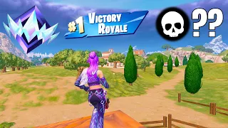 Solo High Elimination Ranked Win Gameplay (Fortnite Chapter 5 Season 1)
