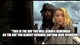 “This is the day you will always remember as the day you almost Defamed Captain Jack Sparrow”