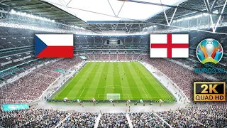 🔥 PES 2021 - Czech Republic vs England ⚽ Euro 2020 • Next Gen Realism Mod Gameplay - Wembley Stadium