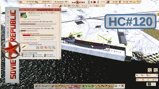 EP120: Start building our first ship (ore carrier) | workers and resources (Husak Challenge)