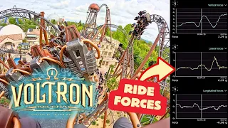 Voltron Nevera: Back Row G-Force Ride at Europa Park | Onride POV