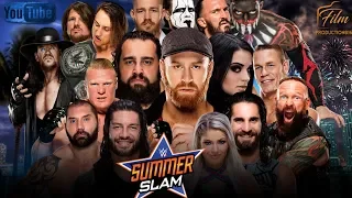 WWE 2K19 Universe Mode - Summer Slam Highlights