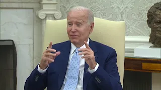 Biden Says He Tried to Stop Plan to Add to Trump Border Wall