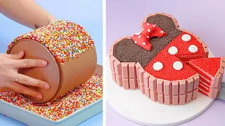 How To Make Cake For Your Coolest Family Members | So Yummy Birthday Cake Hacks | Perfect Cake