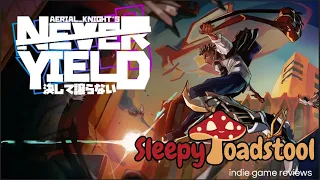 Aerial_Knight's Never Yield Review | Sleepy Toadstool