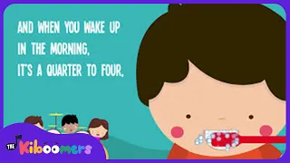 Brush Your Teeth Lyric Video - The Kiboomers Preschool Songs & Nursery Rhymes for Healthy Habits