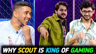 @ashishchanchlanivines and @CarryMinati  on why Scout is King in Playground