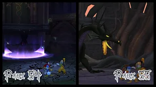 Kingdom Hearts HD 1.5 Final Mix (PS4) Playthrough [No Commentary] Part 54+55 Boss : Maleficent