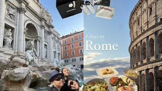 🇮🇹ITALY ep.2: 4 days in Rome | Trevi, Prati, Vatican City🛍️Chanel unboxing🍝pasta & truffle🍄