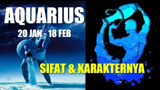 ZODIAK AQUARIUS SIFAT DAN KARAKTERNYA