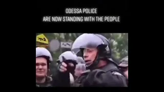 Odessa, Police Are Now Standing With The People