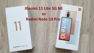 Xiaomi MI 11 Lite 5G NE vs Redmi Note 10 Pro - сравнительный обзор. Redmi Note 11 pro - лучше?