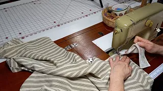 Upcycled clothing Tutorial: How to make a Japanese Apron Tunic