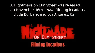 Nightmare On Elm Street Filming Locations |  (1984) Then & Now