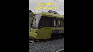 A Metrolink M5000 tram Robot. A remixed Video originally by @OwenTuson02 . #tram