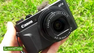 Canon G7X Mark II - новая камера. Как снимает?