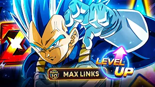 (Dokkan Battle) 100% Rainbow Max Links EZA AGL Evolution Blue Vegeta Complete Overview & Showcase!