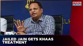 Tihar Jail Turns Into A Resort For Satyendra Jain | Daawat And Massage Truth On Cam | English News