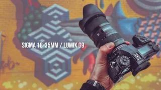 SIGMA 18-35 F1.8 + LUMIX G9 | POV Street PHOTOGRAPHY