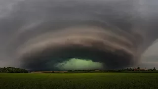 23.05.2016 Superzelle / Unwetter mit Großhagel in Sachsen