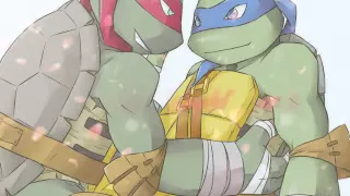 Tmnt raph x leo and donnie x mikey