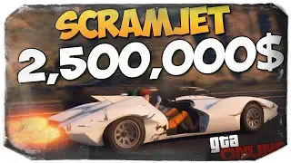 GTA ONLINE - КУПИЛИ SCRAMJET ЗА 2500000$ #377