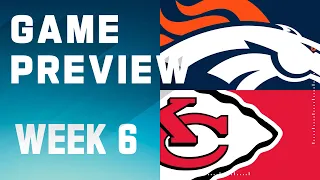 Denver Broncos vs. Kansas City Chiefs | 2023 Week 6 Game Preview