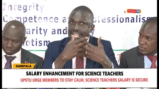 SCIENCE TEACHERS SALARY ENHANCEMENT, UPSTU URGE MEMBERS TO STAY CALM,THEIR ENHANCE SALARY IS SECURE